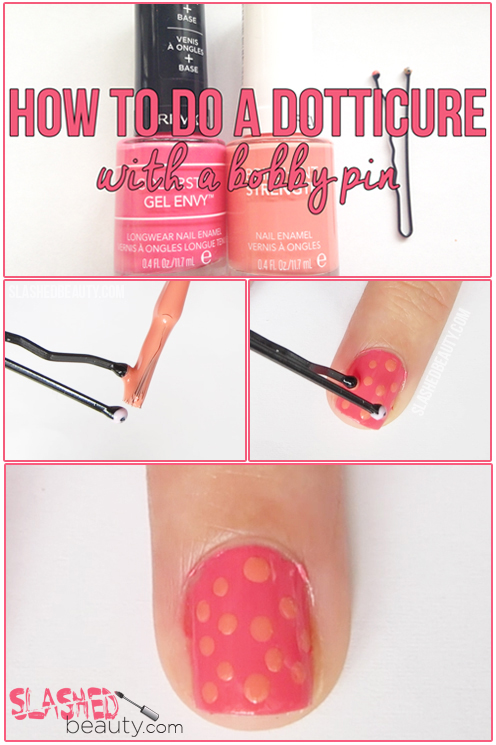 How to Do a Dotticure with a Bobby Pin