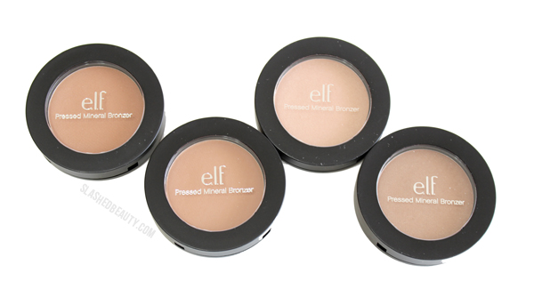 Review & Swatches: NEW e.l.f. Pressed Mineral Bronzers