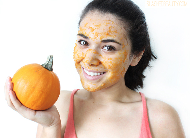 DIY Pumpkin Face Mask for Acne-Prone Skin