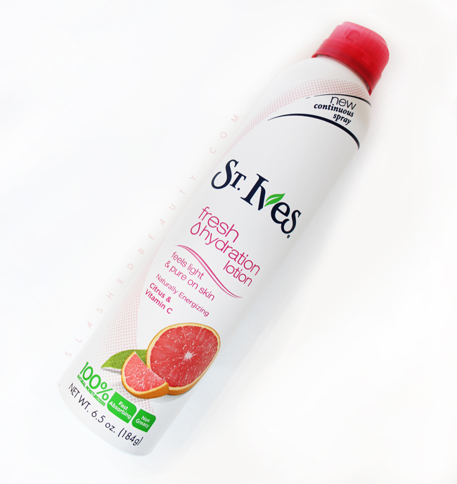 Show Off Smooth Legs with St. Ives Fresh Hydration Lotion