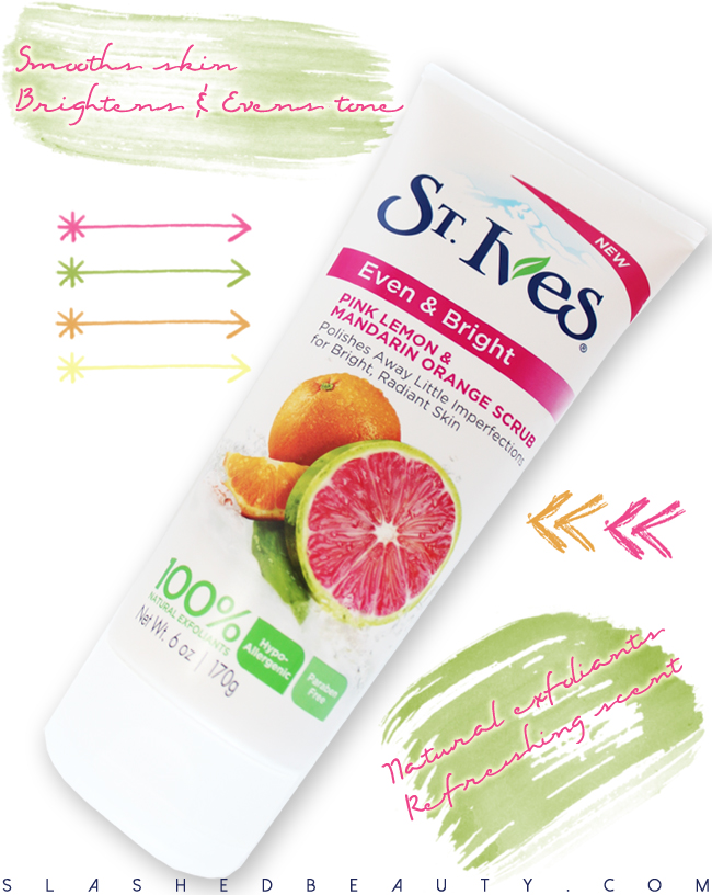 Review: St. Ives Even & Bright Scrub