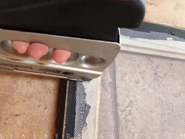 Easy DIY Earring Frame | Slashed Beauty