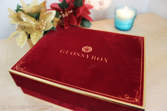 Review: 2014 Holiday Glossybox | Slashed Beauty