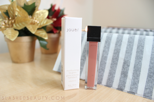 Review: 2014 Holiday Glossybox - Jouer Moisturizing Lip Gloss in Wind | Slashed Beauty