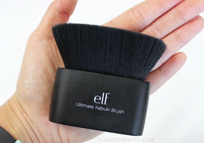 Review: e.l.f. Ultimate Kabuki Brush | Slashed Beauty