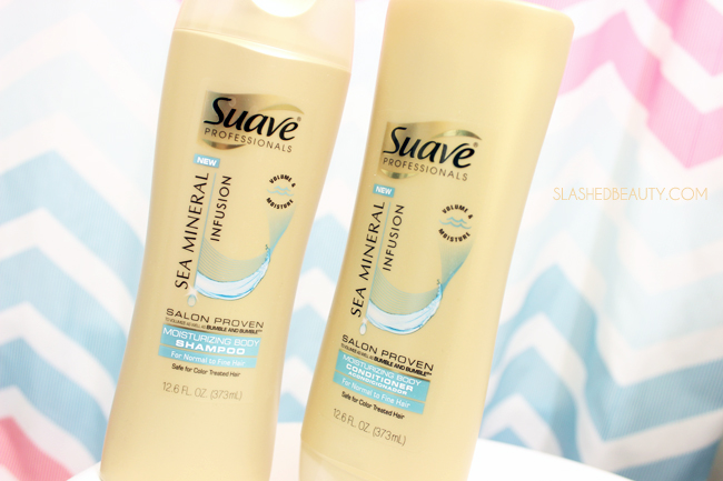 REVIEW: Suave® Professionals Sea Mineral Infusion | Slashed Beauty