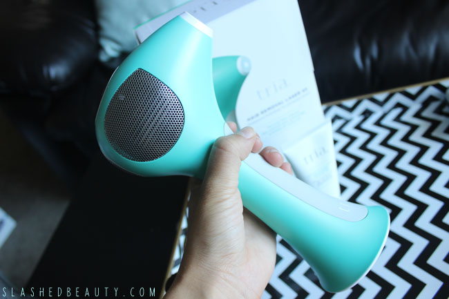 I'm Trying Laser Hair Removal with the Tria 4x | Slashed Beauty