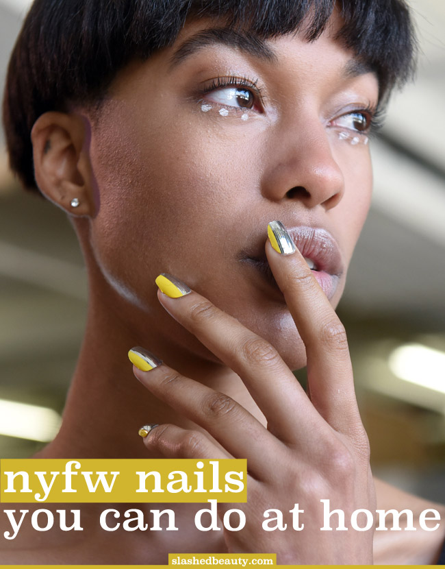 NYFW Nails You Can Do at Home | Slashed Beauty