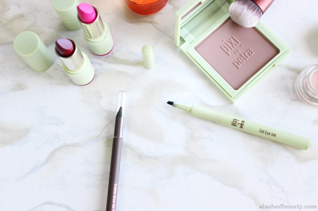 The 2015 Pixi Beauty fall releases are perfect for mastering the essentials of your makeup routine this season. Click through to take a closer look at the new products! | Slashed Beauty