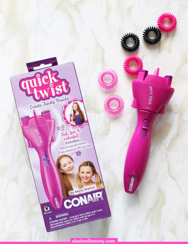 Jump on the hottest hair trend easier than ever with the Conair Quick Twist. Click through to see how I use it to add twists into my every day hairstyles.