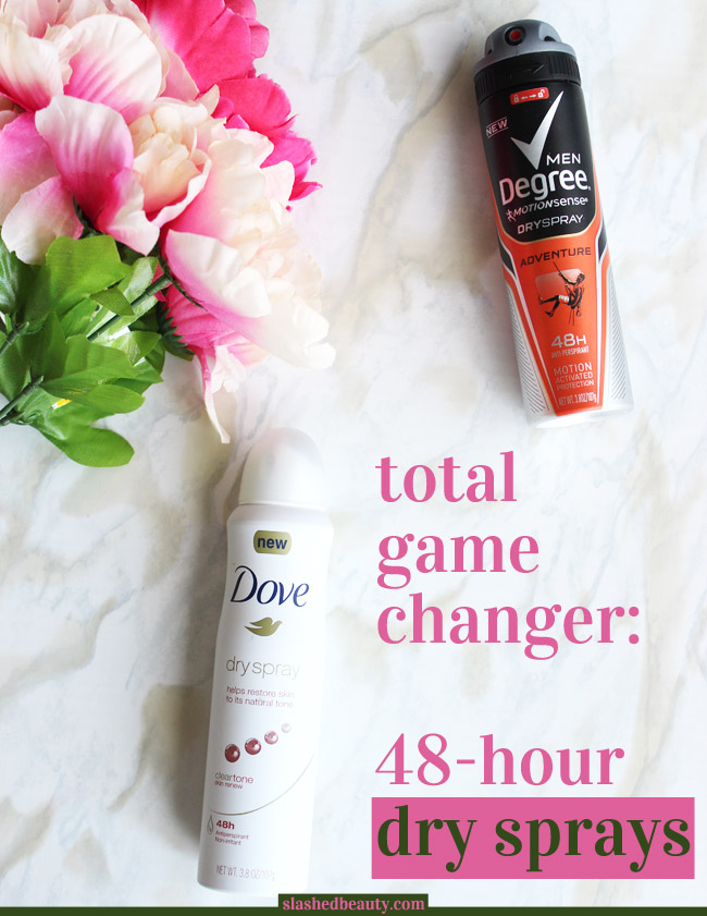 Click through to find out why I'm a total dry spray convert when it comes to deodorant, and why you should be too-- especially for the holidays!