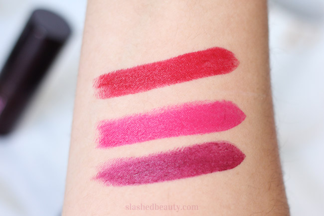 mark. Lipclick Matte Full Color Lipsticks in Siren, Vixen, and Starlet. Read my full review to see why they're must-haves.