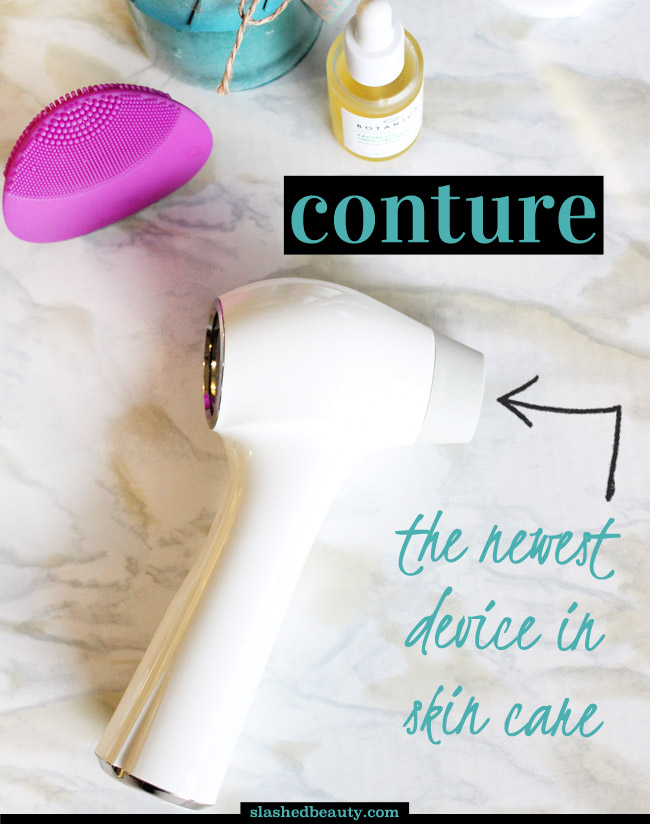 Get ready to see everyone rave about the Conture Kinetic Skin Toning System... even though it's meant for anti-aging, it actually saved my skin this season. Click through to see how it works and what it does!