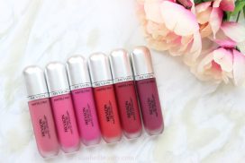 The Revlon Ultra HD Matte Lipcolors have caused quite a stir in the drugstore makeup community. Check out what they look like applied in this review.