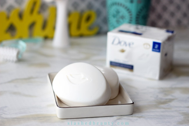 Go back to basics with the Dove White Beauty Bar to refresh your skin care regimen. Visit the post to learn about the power packed into this classic bar cleanser. | Slashed Beauty