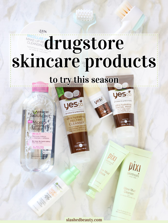 This season is booming with new drugstore skin care products to try! Click through to find one that's right for you! | Slashed Beauty