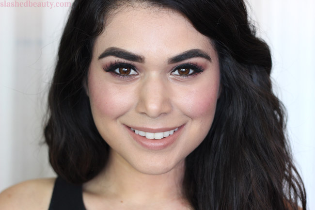 Click through for the product details and video tutorial for this romantic Valentine's Day makeup | Slashed Beauty