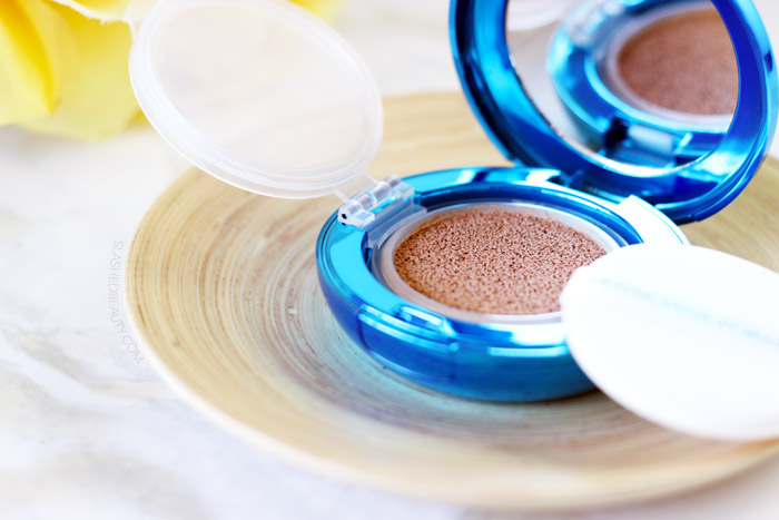 The Physicians Formula Cushion Foundation might be your new favorite lightweight foundation... or not. Read the post to find out if it would work for you! | Slashed Beauty