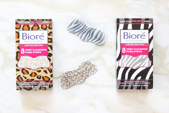 See the step by step tutorial to recreate this easy cheetah print nail art inspired by the new Bioré Deep Cleansing Strips at home! | Slashed Beauty