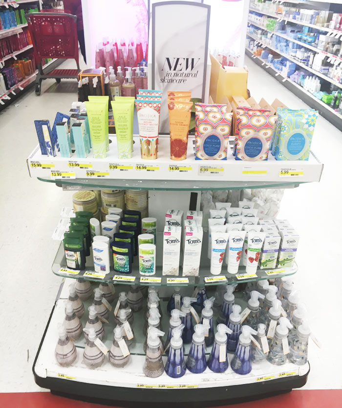 Learn about Target's Made to Matter products that can help you green your beauty routine, like these two from Tom's of Maine. | Slashed Beauty