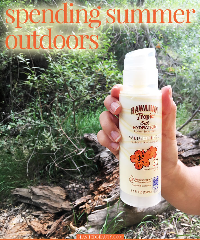 Fun plans this summer? Be sure to grab the perfect sunscreen to protect your skin during summer activities. | Slashed Beauty
