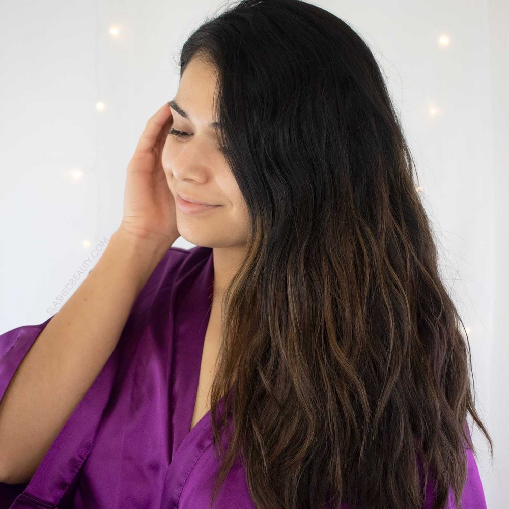 how-to-air-dry-thick-wavy-hair-slashed-beauty