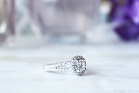 Wondering if you should choose a halo engagement ring? Here are four main reasons I love the style and chose it for my own ring.
