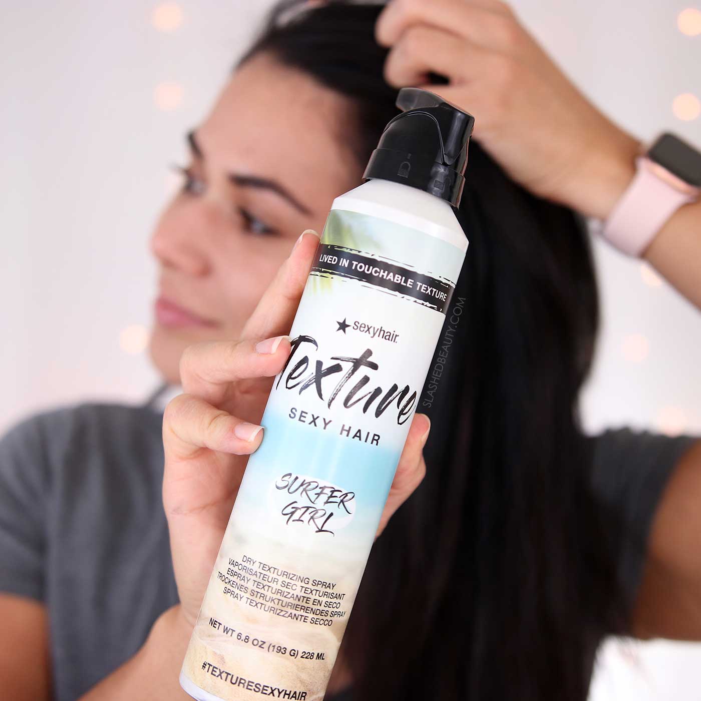 Sexy Hair High Tide Texturizing Spray | 4 Hair Hacks for Fuller Hair | Slashed Beauty