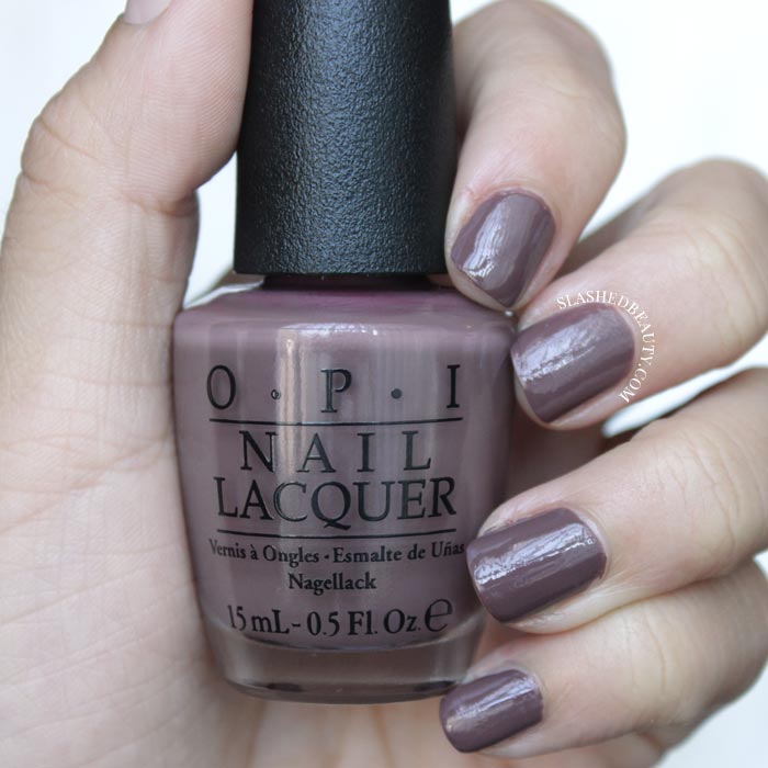 Check out these six new fall nail shades from the O.P.I. Washington D.C. Collection! | Slashed Beauty