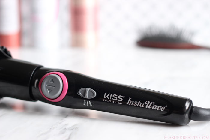 Check out why I threw out my traditional curling iron for the Kiss Instawave! | Slashed Beauty