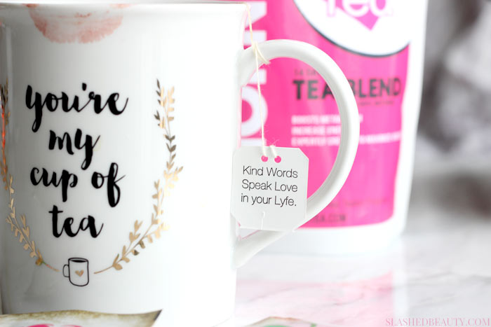 Do tea detoxes really work? Hear my thoughts on the Lyfe Tea 14 Day Teatox and how to actually lose weight with tea. | Slashed Beauty