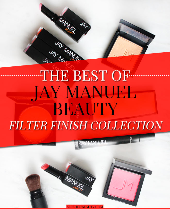 Get a closer look at Jay Manuel Beauty Filter Finish Collection, and click through for a giveaway! Top model worthy, for sure. | Slashed Beauty