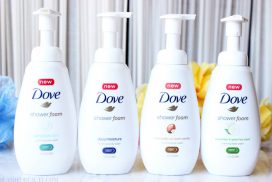Review of Dove Shower Foam. See why this is one body wash I love using on a daily basis-- and why my skin totally agrees!