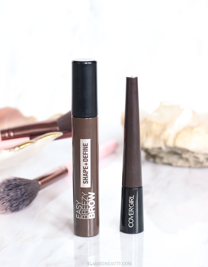 Check out the two latest drugstore brow products to level up your brow game from CoverGirl's Easy Breezy Brow collection. | Slashed Beauty