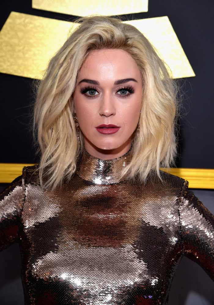 Get the scoop on the newest items from the Katy Perry x CoverGirl Katy Kat line, and how to recreate her Grammys 2017 makeup look. | Slashed Beauty