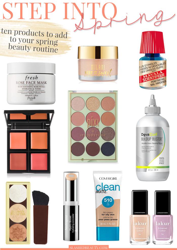 Check out these brand new spring beauty products and a few classics to add to your routine this season for a fresh, renewed look.