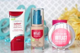 Covergirl Outlast All-Day Stay Fabulous Foundation is the newest full coverage and long lasting foundation from the drugstore. See how it wears!