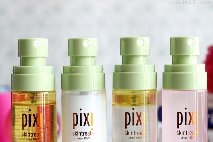 Find out why multi-misting is a perfect skin care hack for Spring & Summer, and my favorite face mists from Pixi to do it with! | Slashed Beauty
