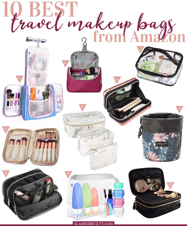 10 Best Travel Makeup Bags to Buy on Amazon