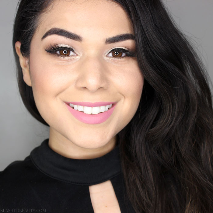 Check out how to recreate this drugstore prom makeup look! Save money and look great at any special event. | Slashed Beauty