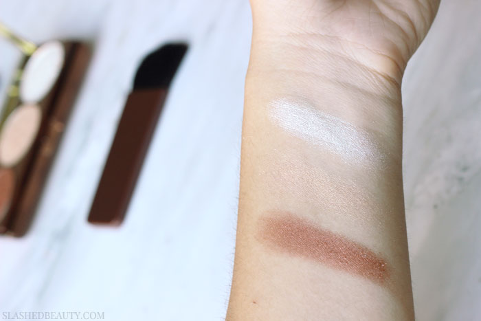 The Physicians Formula Bronze Booster palettes are up there with the best highlight & contour products at the drugstore. See swatches plus the full look I put together using them both.