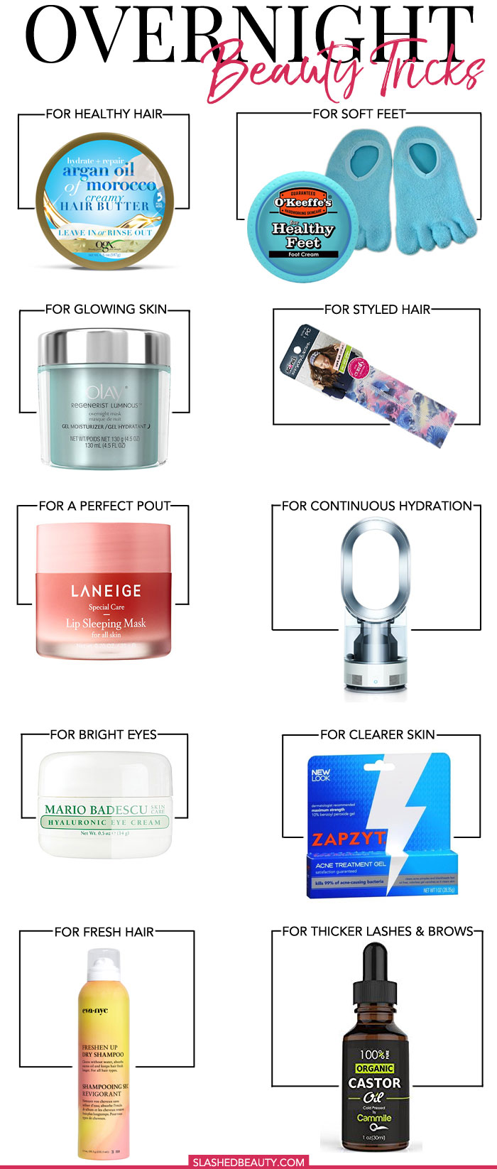 10 Overnight Beauty Tricks to Save Time & Treat Yourself