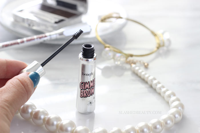 BENEFIT GIMME BROW: Curious about the various Benefit brow products available? Check out my top 5, and see which one fits your style-- from feathery to statement bold. | Slashed Beauty