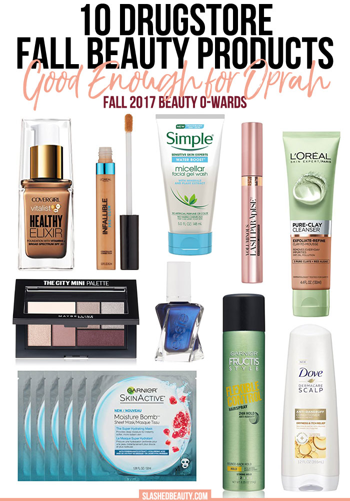 Ten Fall Drugstore Beauty Products Good Enough for Oprah