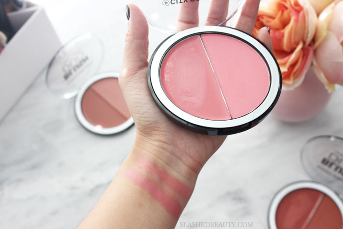 You need to get your hands on the new City Color Cosmetics Blush Cream & Powder Duos for your fall looks. Long lasting & pigmented-- see swatches of all 3! | Slashed Beauty