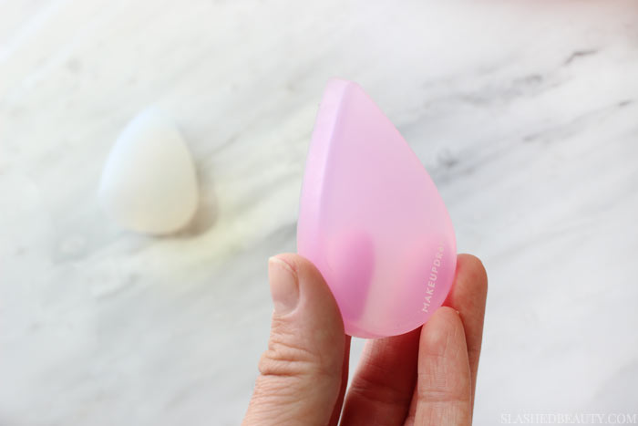Silicone sponges are the biggest craze-- but which silisponge is the best?! Check out the original MakeupDrop up against the new MakeupDrop+ and my fave, the Evie Blender. | Slashed Beauty