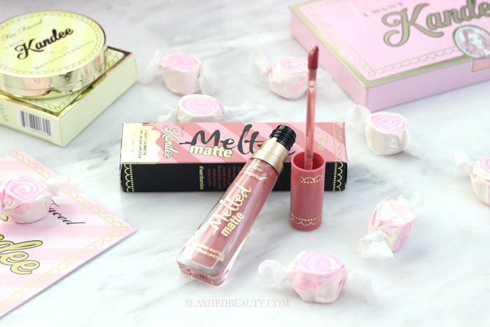 I Want Kandee Melted Mattes: Take a look at the limited edition Too Faced I Want Kandee collection, created with Kandee Johnson! Which are must-haves, and which are just SKIPS? | Slashed Beauty