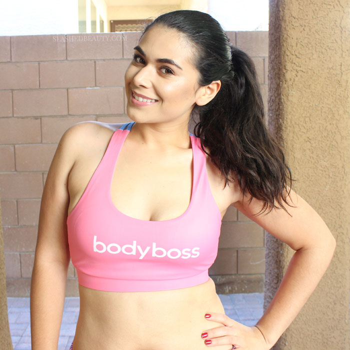 I tried BodyBoss to help get me ready for my wedding. Hear my thoughts as someone who is a gym member and former fitness bootcamp participant! | Slashed Beauty