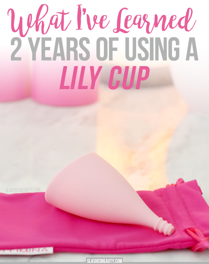 Menstrual cups will change your life. Here are 7 things I learned from using a menstrual cup for 2 years, plus some tips on how to make the process smoother! | Slashed Beauty