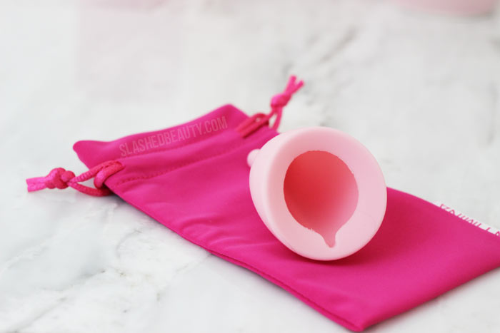 Menstrual cups will change your life. Here are 7 things I learned from using a menstrual cup for 2 years, plus some tips on how to make the process smoother! | Slashed Beauty